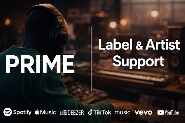 Music services for artists and labels